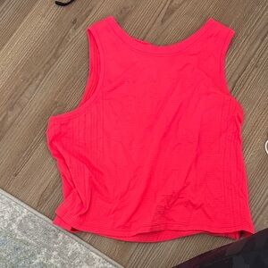 Lululemon Athletica Bright Red Tank Top